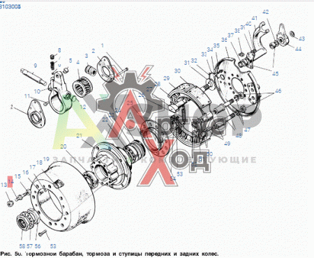123В-3103070 Шпилька ступицы колеса